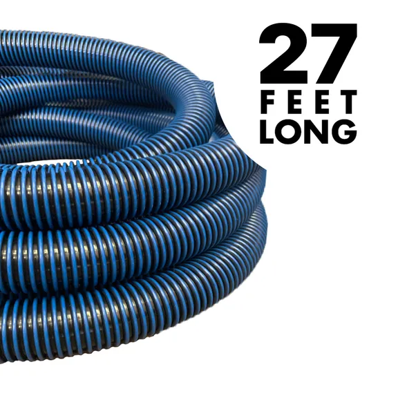 Puri Tech Swivel Cuff Inground Pool Vacuum Hose - 1.25 ft X 27 ft