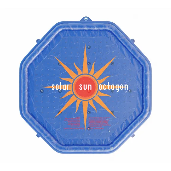 Solar Sun Rings Octagonal UV Resistant Octagonal Solar Heating Blanket for Swimming Pools, Hot Tubs and Spas (Pack of 3)