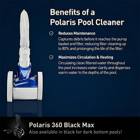 Polaris 360 F1 Automatic Pressure Pool Cleaner New in Box w/ Hose and Valve