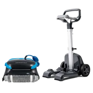 Dolphin Nautilus CC Plus Wi-Fi Controlled Robotic Pool Vacuum Cleaner with Caddy