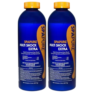SpaPure Extra Strength Multi Shock Spa Treatment, 2 lbs, Pack of 2