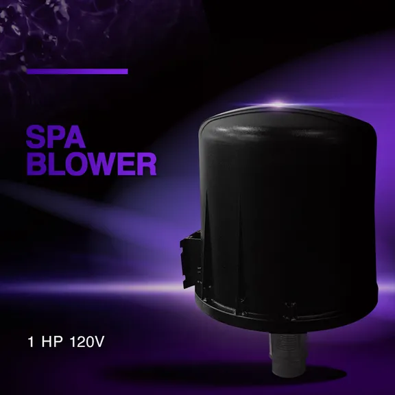 Puri Tech Silent Twister Outdoor Spa Blower, 120V, 1HP