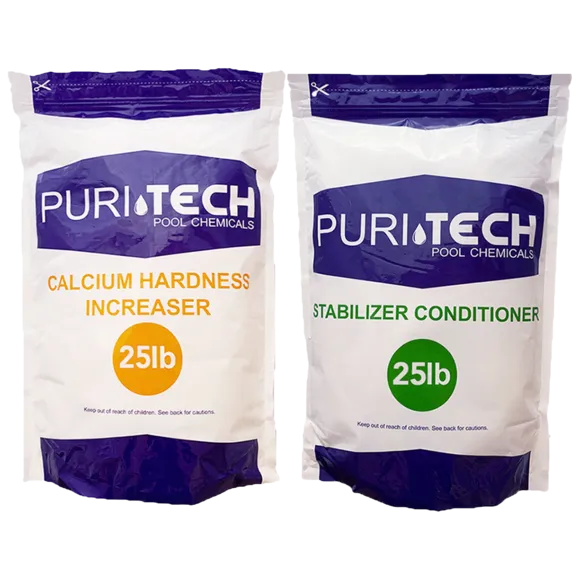 Puri Tech Calcium Hardness Increaser and Stabilizer Conditioner Kit, 25lb