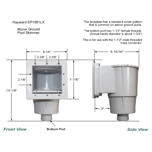 Hayward Dyna-Skim with SP1091LX Skim Vac