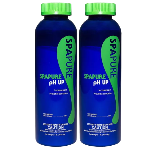 SpaPure pH Up Balancer for Spas and Hot Tubs, 16oz - Pack of 2