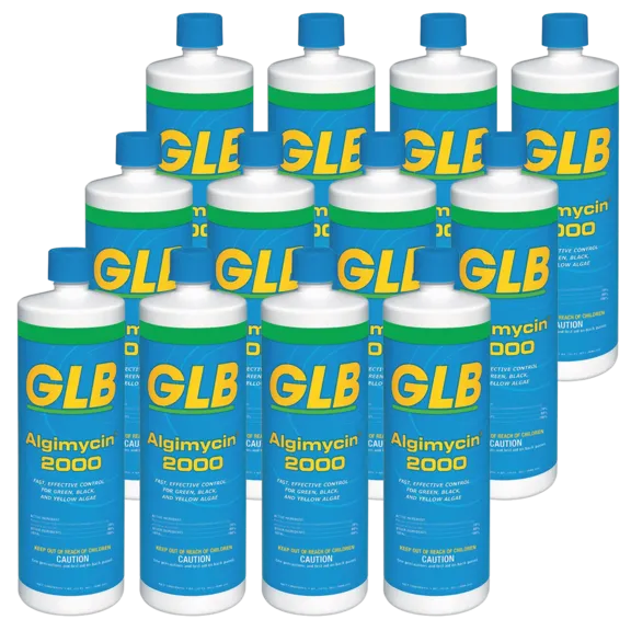 GLB Algimycin 2000 Pool Algaecide Cleaner (Pack of 12)