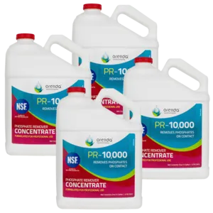 Orenda Technologies Phosphate Remover Concentrate PR-10000 1 Gallon 32oz (Pack of 4)