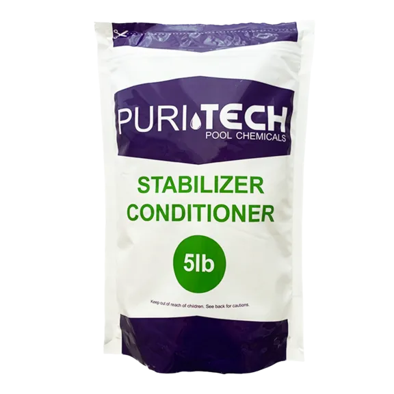 Puri Tech Cyanuric Acid Stabilizer and Pool Conditioner, 5lb.