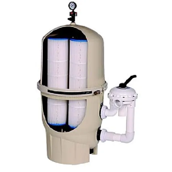 Pentair 100 sq. ft. Quad D.E. Cartridge Style Filter