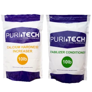 Puri Tech Chemicals Calcium Hardness Increaser (10 lb) and Stabilizer Conditioner Kit (10 lb)