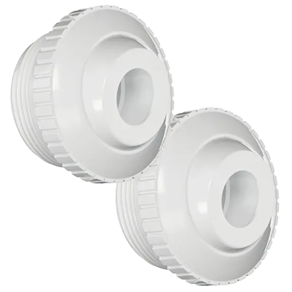 Hayward HydroStream Directional Outlet with 3/4" Opening, White (Pack of 2)