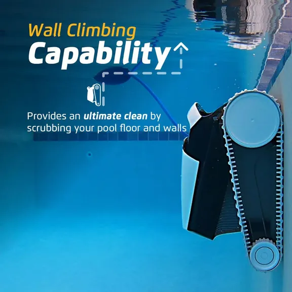 Dolphin Explorer E20 Robotic Cleaner with Caddy and Cover For Pools Up to 33ft