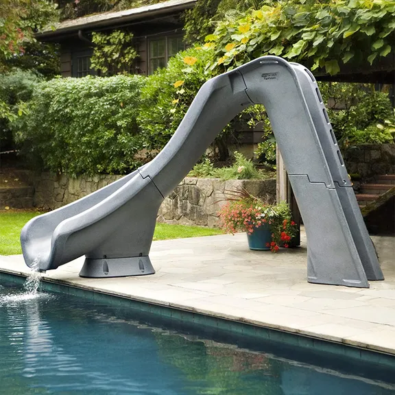 S.R. Smith Typhoon Left Curve Sandstone Pool Slide