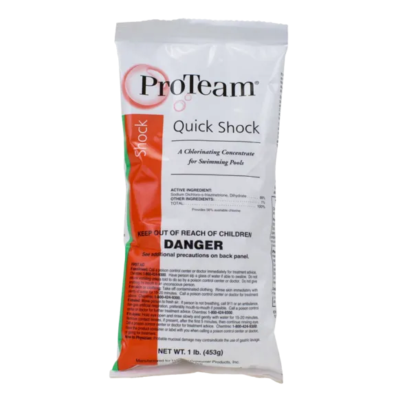 ProTeam Quick Shock Chlorinating Concentrate for Swimming Pools 1lb single