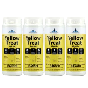 United Chemical Yellow Treat Algaecide, 2lb (Pack of 4)