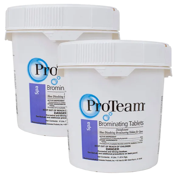 ProTeam Spa 2 Pack of 4lb Brominating Tablets