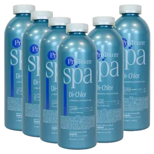 ProTeam Spa Di-Chlor Chlorine Powder Concentrate for Safe and Clear Spas, 2lb (Pack of 6)