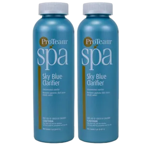 ProTeam Sky Blue Swimming Pool Water Clarifier, 1 Pint - Pack of 2