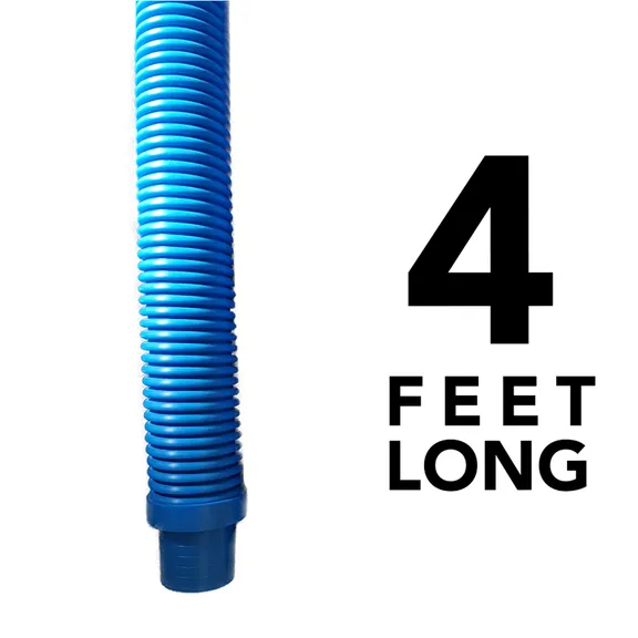 Puri Tech Universal Blue Pool Cleaner Hose 4 ft long (Pack of 8)