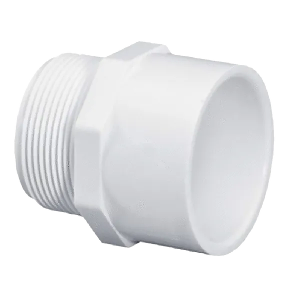 Lasco 1 Inch Slip x 1 Inch Sch40 Male Pipe Thread Adapter