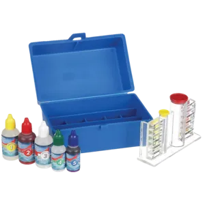 5-Way OTO Test Kit Chlorine/Bromine pH Alkalinity Acid Demand Boxed B7448