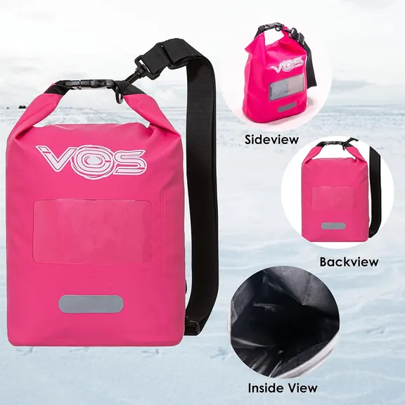 VOS Waterproof Premium Dry Bag 5L, Pink