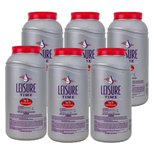 Leisure Time E5 Spa 56 Chlorinating Granules, 5lbs (Pack of 6)