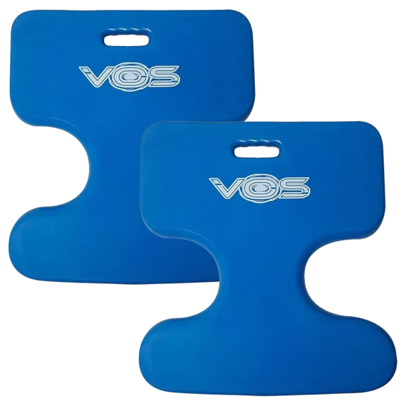 VOS Oasis Premium Water Solid Saddle Floats, Blue, 2-Pack