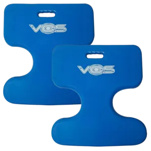 VOS Oasis Premium Water Solid Saddle Floats, Blue, 2-Pack