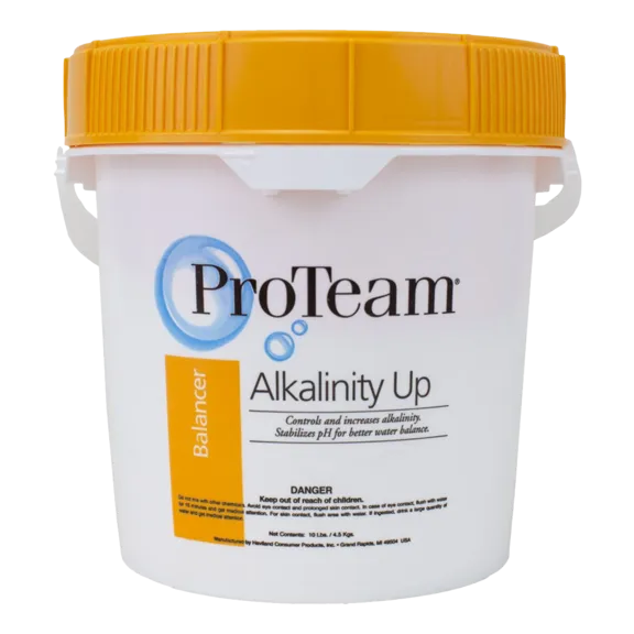 ProTeam Alkalinity Increaser for Swimming Pools, 10 lb Bucket