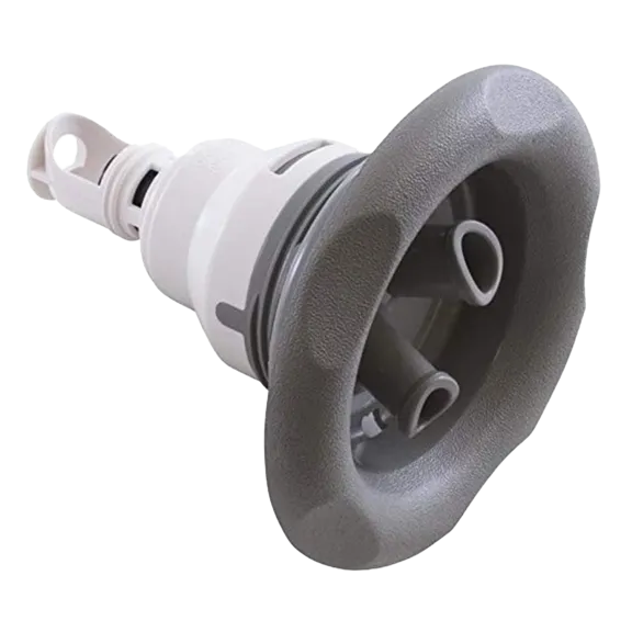 Waterway Mini Storm Directional thread in style jet insert 5-Scallop, 3" diameter, Black