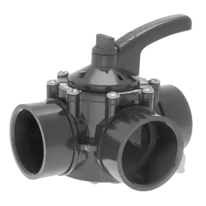 Hayward 3-Way Diverter Valve, CPVC, 2" - 2.5"