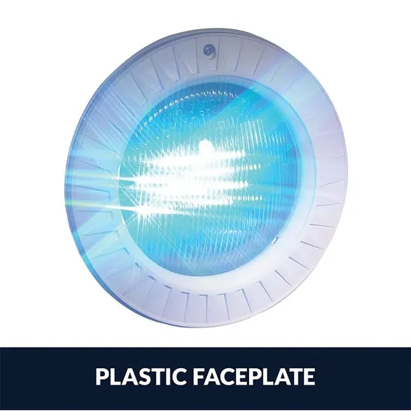 Hayward ColorLogic 4.0 LED Light, 120V, with 100-Ft cord, Pool Light, Plastic Face Rim