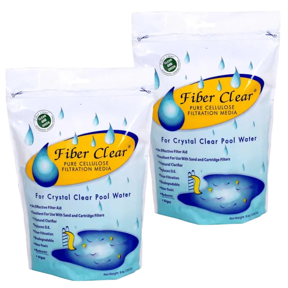Fiber Clear DE Alternative 9oz Bag 2 Pack