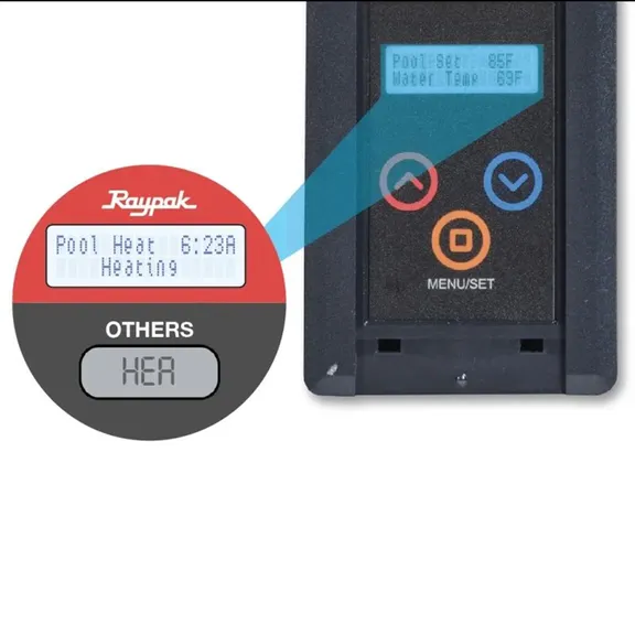 Raypak 8450 Heat Pump with 140K BTU and Titanium Heat Exchanger