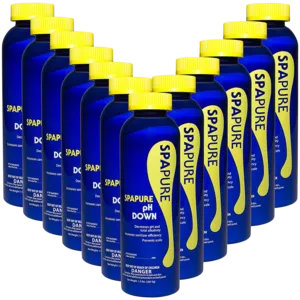 SpaPure 24oz pH Down for Spas and Hot Tubs - Pack of 12