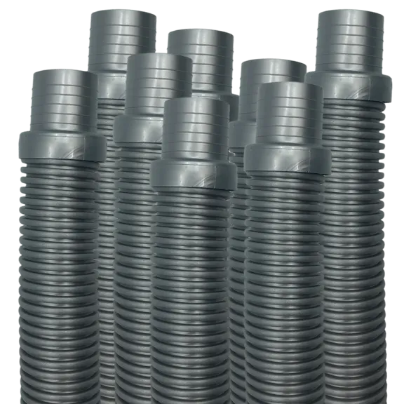 Puri Tech AquaBug Pool Hose for Hayward Navigator, Pool Vac Ultra, Silver, 4ft (Pack of 8)