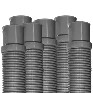 Puri Tech Heavy Duty Above Ground Pool Filter Hose with Clamps, 1.5 Inch x 6 ft (Pack of 6)