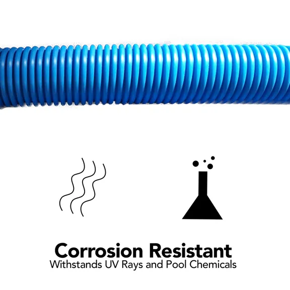 Puri Tech Universal Blue Pool Cleaner Hose 4 ft long (Pack of 8)