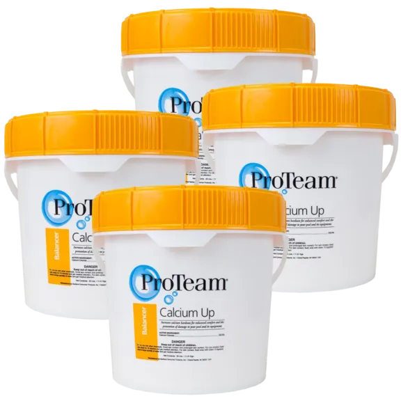 ProTeam Calcium Up Bucket Hardness Increaser for Swimming Pool and Spa 10lb (Pack of 4)