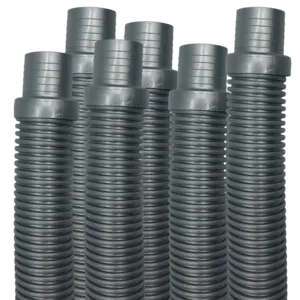 Puri Tech AquaBug Pool Hose for Hayward Navigator, Pool Vac Ultra, Silver, 4ft (Pack of 6)