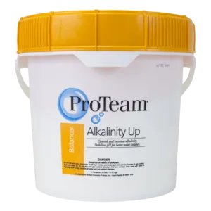 ProTeam 25 lb Bucket of Alkalinity Up for Swimming Pool pH Level Increase