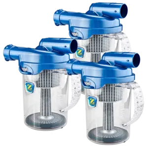 Automatic Swimming Pool Cleaner Cyclonic Leaf Catcher Canister, 3-Pack