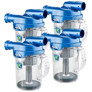 Automatic Swimming Pool Cleaner Cyclonic Leaf Catcher Canister, 4-Pack