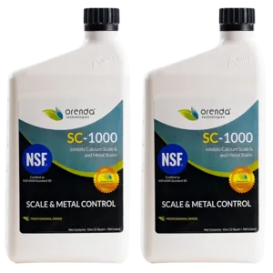 Orenda SC-1000 2-Pack Scale Control and Metal Chelant for Swimming Pools
