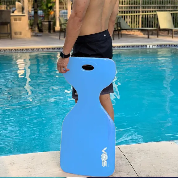 VOS Phoenix Graphic Printed Saddle Water Floats, Kovo Blue, 2-Pack