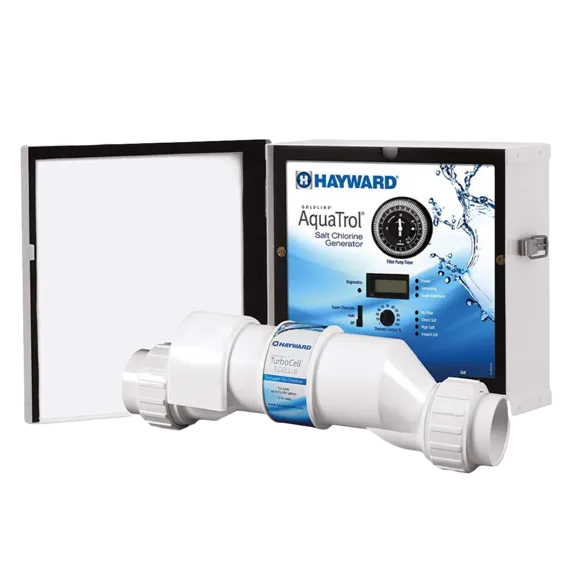 Hayward AquaTrol Salt Chlorination System, Above-Ground, With Return jet - Up to 18,000 Gallons