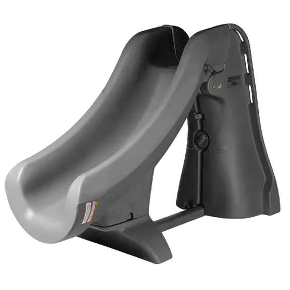 S.R.Smith Slideaway™ Safe Removable Slide Inground, Gray