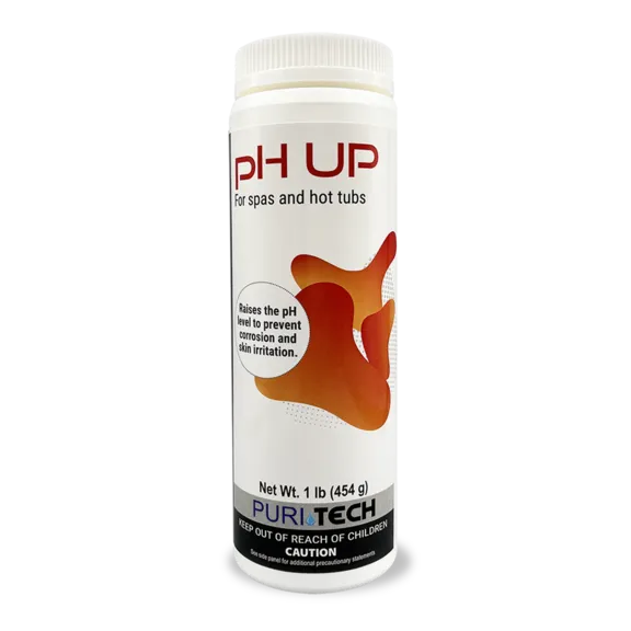 Puri Tech Spa 1lb pH Up - Increases pH, Total Alkalinity and Sanitizer Effectiveness in Spa Water