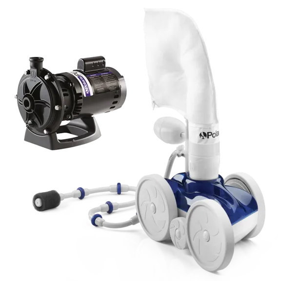 Polaris 280 Vac-Sweep Pressure Side Pool Cleaner with Booster Pump